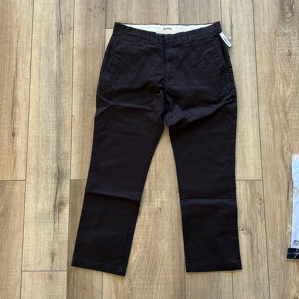 GoodThreads Khaki Pants 34W 28L NWT